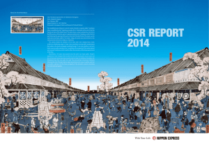 csr report 2014 - Nippon Express