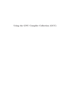 section “Introduction” in Using the GNU Compiler Collection (GCC)