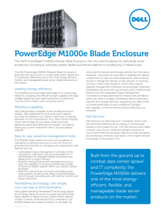 Dell PowerEdge M1000e Blade Enclosure