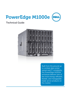 Dell PowerEdge M1000e Technical Guide