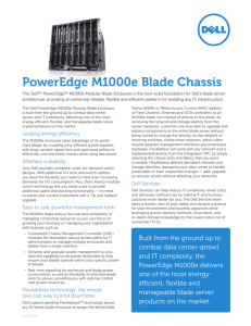 PowerEdge M1000e Blade Chassis