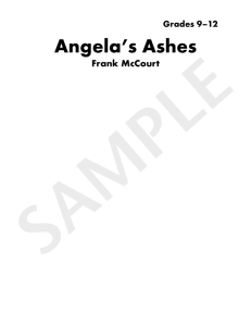 Angela's Ashes - ECS Learning Systems, Inc
