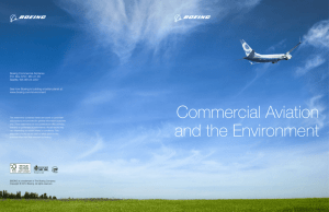 Commercial Aviation and the Environment