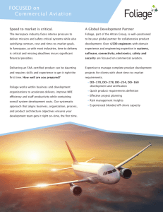 Commercial Aviation Development