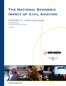 The National Economic Impact of Civil Aviation