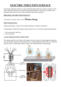 Electric Induction Furnace: Principles, Types & Advantages