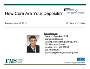How Core Are Your Deposits? - Financial Managers Society