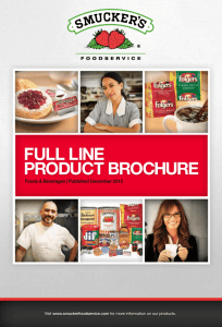 full line product brochure