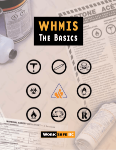 WHMIS: The Basics