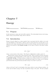 Energy - Physics