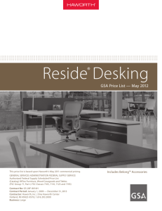 Reside-Desking_GSA-Price-List - Mosaic