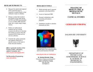 GERHARD STROINK - Dalhousie University
