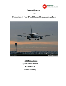 Internship report - BRAC University Institutional Repository