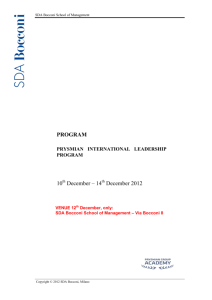 December 2012 - Prysmian Group