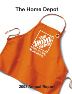 The Home Depot - Investor Relations Solutions