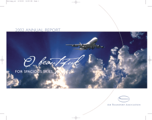 2002 Annual Report - Airlines For America