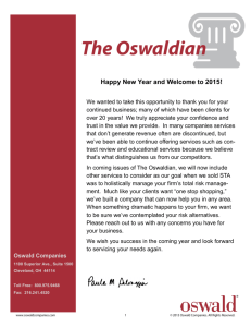 January 2015 - Oswald Companies