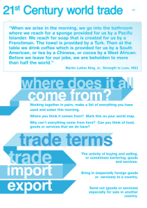 where does it all import export come from?