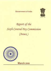 Annex to the Report of the Sixth Central Pay