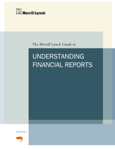Merrill Lynch Guide to Understanding Financial Reports