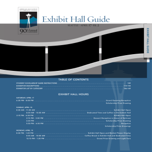 Exhibit Hall Guide - American Association of Community Colleges