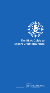 The BExA Guide to Export Credit Insurance