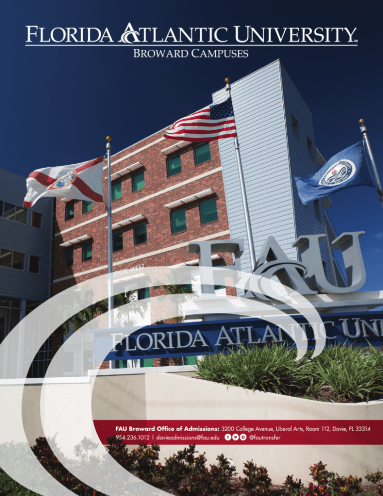 FAU Broward Office of Admissions