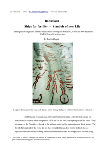 Bohuslaen Ships for fertility – Symbols of new Life