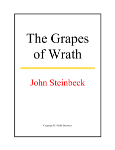 Steinbeck - The Grapes of Wrath