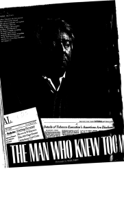 The Man Who knew too much