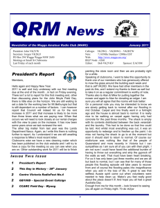 QRM News - Wagga Amateur Radio Club