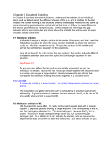 Chapter 9 Covalent Bonding