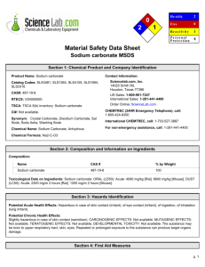 0 2 1 Material Safety Data Sheet