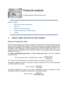 Financial Analysis - it