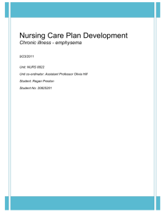 Nursing Care Plan Development - Regan Preston Professional