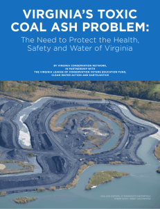 Virginia's Toxic Coal Ash Problem