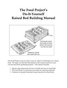 DIY Raised Bed Manual