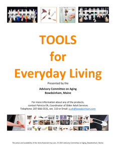 Tools for Everyday Living