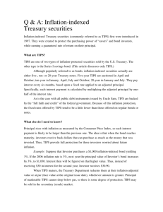 Q & A: Inflation-indexed Treasury securities