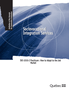 Sociovocational Integration Services