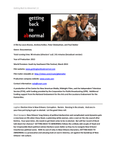 Getting Back to Abnormal | 1 A film by Louis Alvarez, Andrew Kolker