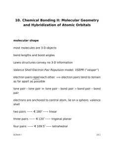 General Chemistry Chapter 10: 2006-05-05