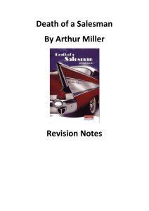 Death of a Salesman Revision Notes