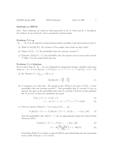 HW10 Solution