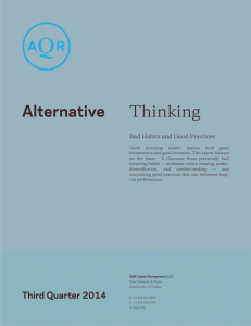 Thinking Alternative