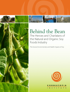 Behind the Bean - Cornucopia Institute