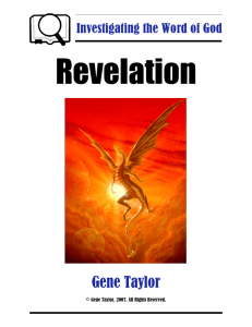 Revelation: Bible Study Guide - Centerville Road Church of Christ