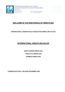 International Wrestling Rules
