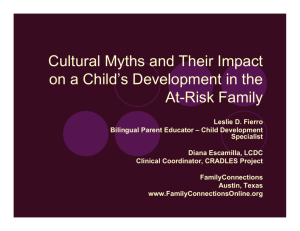 Cultural Myths and their Impact on a Child's Development