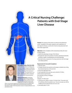 A Critical Nursing Challenge - The University of Texas at Arlington